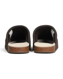 Adimule Mules mit Logo-Detail - Braun