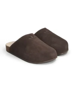 Adimule Mules mit Logo-Detail - Braun
