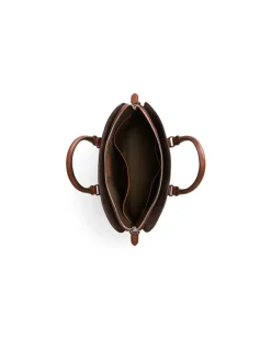 Aktentasche Voyager aus Kalbsleder Brown