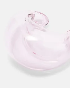 Alaïa Armreif aus Glas Violett