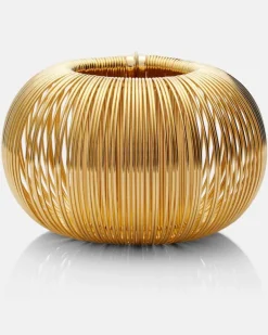 Alaïa Armreif Slinky Gold