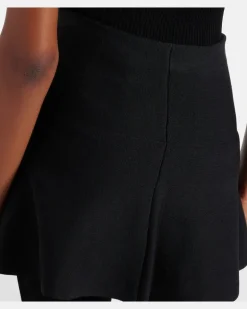 Alaïa Cropped-Leggings Schwarz