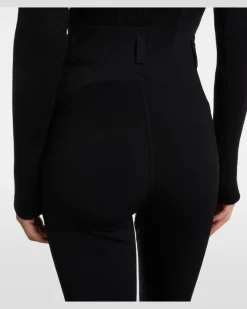 Alaïa High-Rise Leggings Schwarz