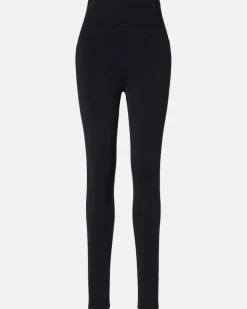 Alaïa High-Rise Leggings Schwarz