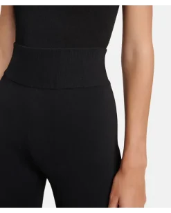 Alaïa High-Rise Leggings Schwarz