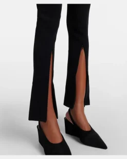 Alaïa High-Rise Leggings Schwarz