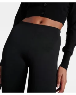 Alaïa High-Rise Strumpfhose Schwarz