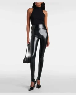 Alaïa Leggings Schwarz