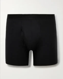 Alex 1 Stretch-Micro Modal Boxer Briefs Black