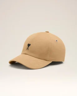 Ami de Coeur Cap aus beiger Baumwolle Unisex