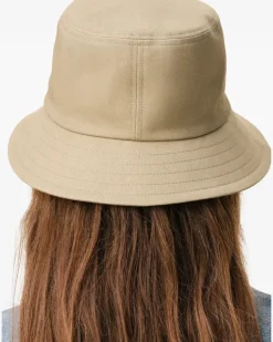 Ami de Coeur Fischerhut mit Logo-Stickerei - Nude