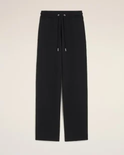 Ami de Coeur Jogginghose aus schwarzer Baumwolle für Damen