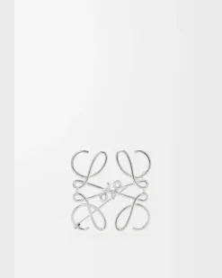 Anagram Brooch In Metal Mujer Palladium