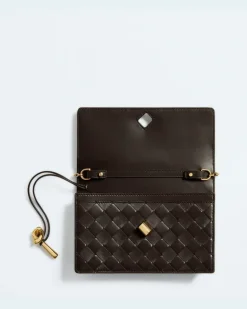 Andiamo Pouch mit Kette-Braun - Damen