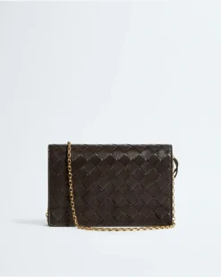 Andiamo Pouch mit Kette-Braun - Damen