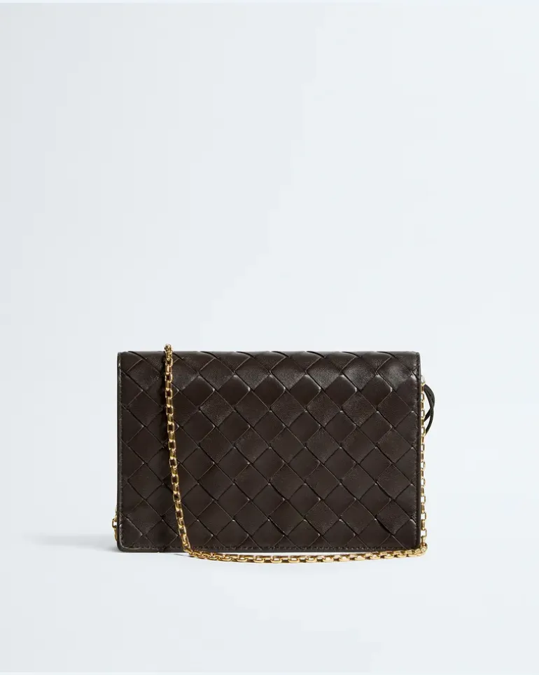 Andiamo Pouch mit Kette-Braun - Damen