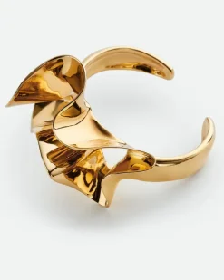Anemone Armreif-Gold - Damen