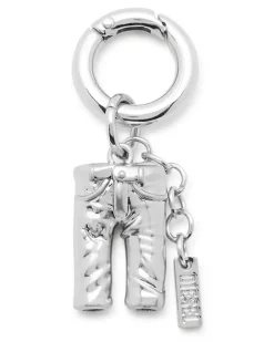 Anhänger aus Metall mit Logodetail - Charms und Schlüsselanhänger - Unisex - Silber