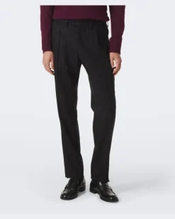 Anzug aus Wolle und Cashmere Schwarz