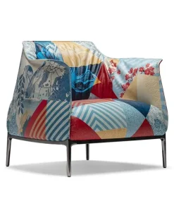 Archibald Delicate Balance Sessel - Blau