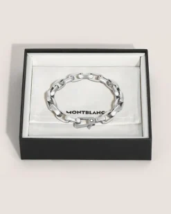 Armband aus Edelstahl mit achteckiger Kette - Silberfarben - Edelstahl - MB134475 - Armbänder