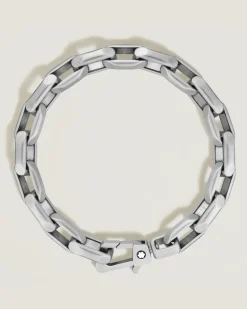 Armband aus Edelstahl mit achteckiger Kette - Silberfarben - Edelstahl - MB134475 - Armbänder