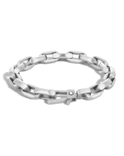Armband aus Edelstahl mit achteckiger Kette - Silberfarben - Edelstahl - MB134475 - Armbänder