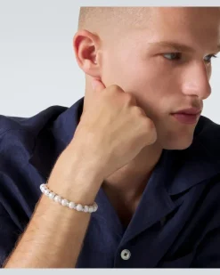 Armband Spiritual Beads aus Süßwasserperlen mit Sterlingsilber