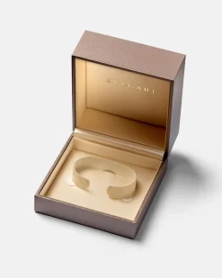 Armreif Bvlgari Tubogas aus 18kt Gelb-, Weiß- und Roségold