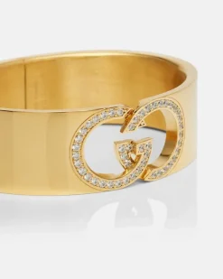 Armreif GG mit Kristallen Gold