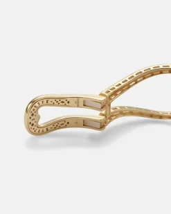 Armreif Golden Strada aus 18kt Gelb- und Weißgold mit Diamanten