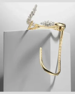 Armreif Golden Strada aus 18kt Gelbgold mit Diamanten