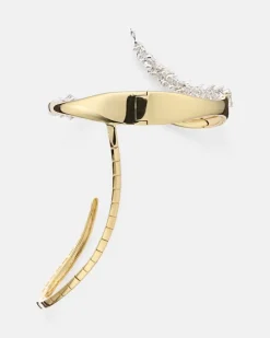 Armreif Golden Strada aus 18kt Gelbgold mit Diamanten