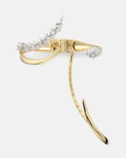 Armreif Golden Strada aus 18kt Gelbgold mit Diamanten