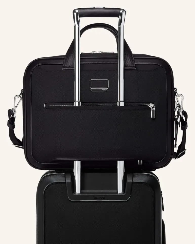 Arrivé Laptop-Tasche Hannover Slim Brief schwarz