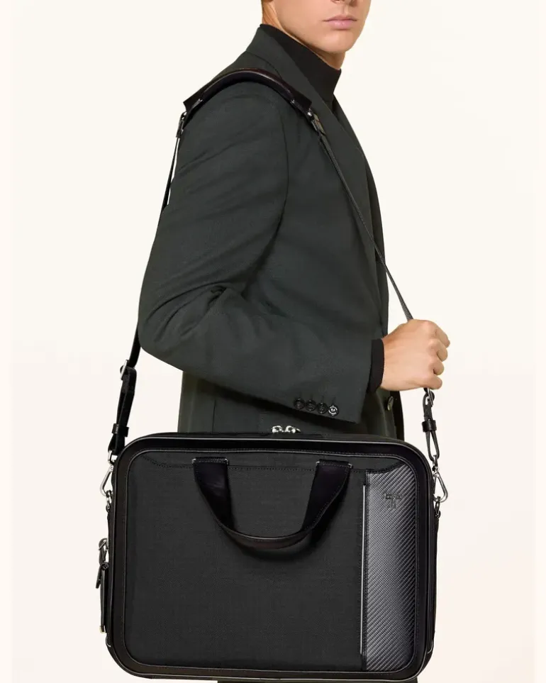 Arrivé Laptop-Tasche Hannover Slim Brief schwarz