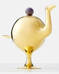 Aufbewahrungsdose Bird Gold