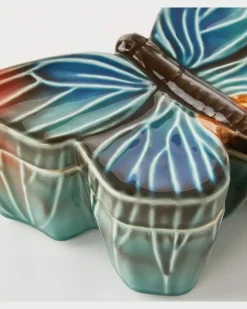 Aufbewahrungsdose Cloudy Butterflies Large by Claudia Schiffer Multicolor