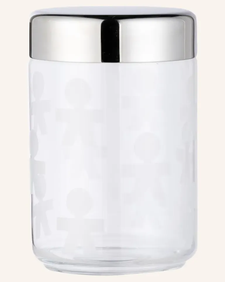Aufbewahrungsdose Girotondo transparent Silber