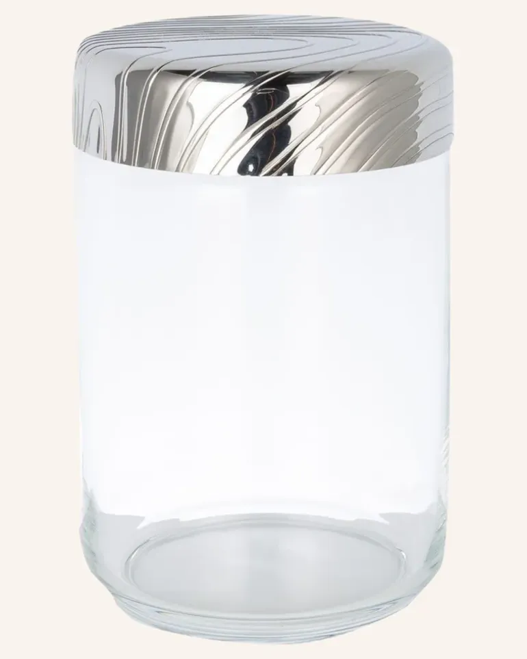 Aufbewahrungsdose Veneer silber