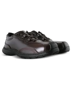 Aurix 51 Derby-Schuhe mit Einsätzen - Braun