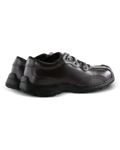 Aurix 51 Derby-Schuhe mit Einsätzen - Braun