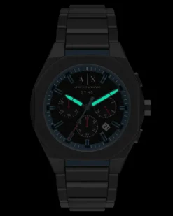 A|X Sync Quarz-Chronograph-Uhr Mehrfarbig