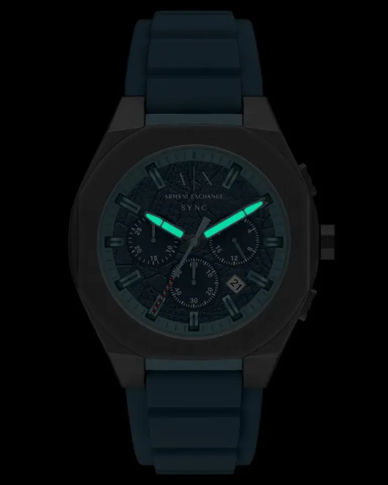 A|X Sync Quarz-Chronograph-Uhr Mehrfarbig