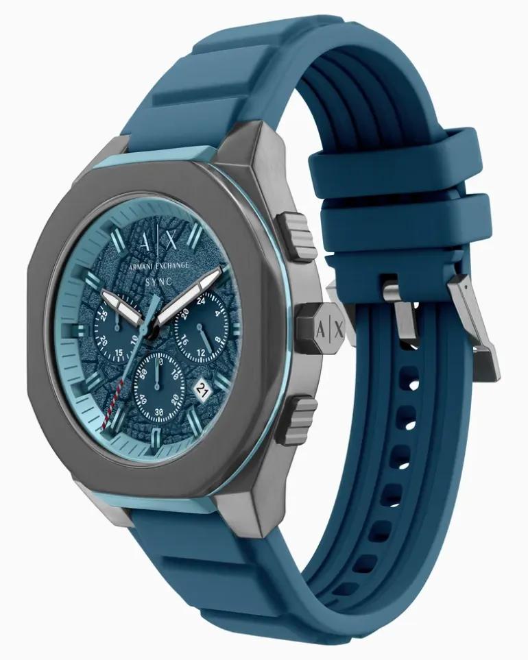 A|X Sync Quarz-Chronograph-Uhr Mehrfarbig