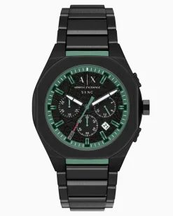 A|X Sync Quarz-Chronograph-Uhr Mehrfarbig