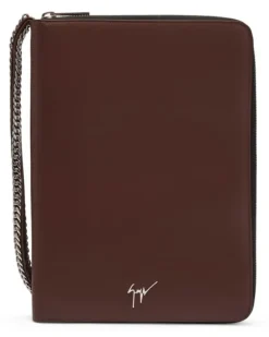 Aymeric Tablet-Hülle mit Kettenriemen - Braun