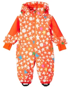 Baby Bedruckter Schneeanzug Orange