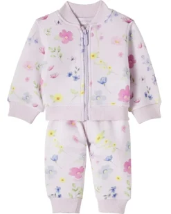 Baby Set aus Sweatshirt und Jogginghose Rosa