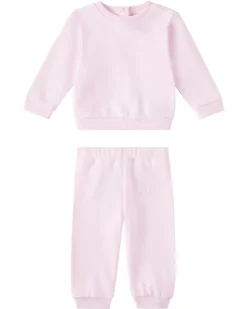 Baby – Set aus Sweatshirt und Jogginghose aus Baumwolljersey Rosa